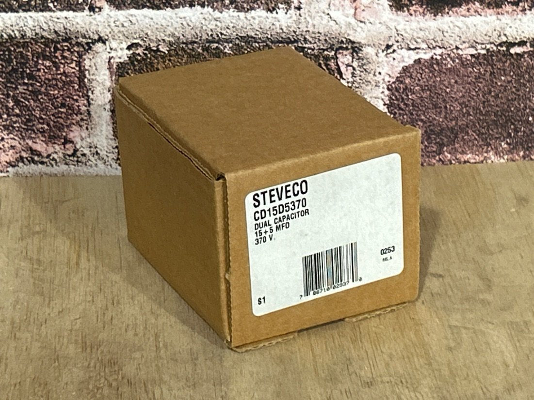 370 Vac, 15+5MFD 50/60 Hz, Oval Capacitor