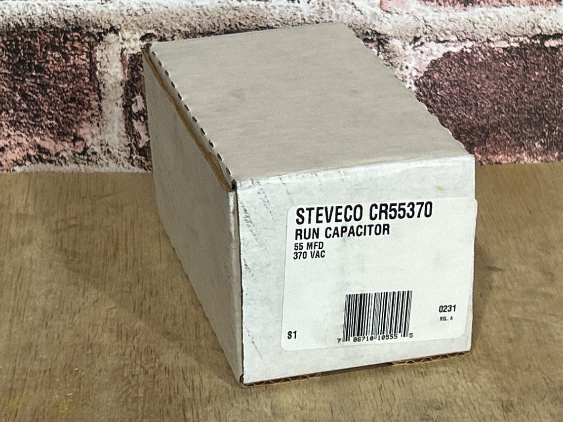 370 Vac, 55MFD 50/60 Hz, Oval Capacitor