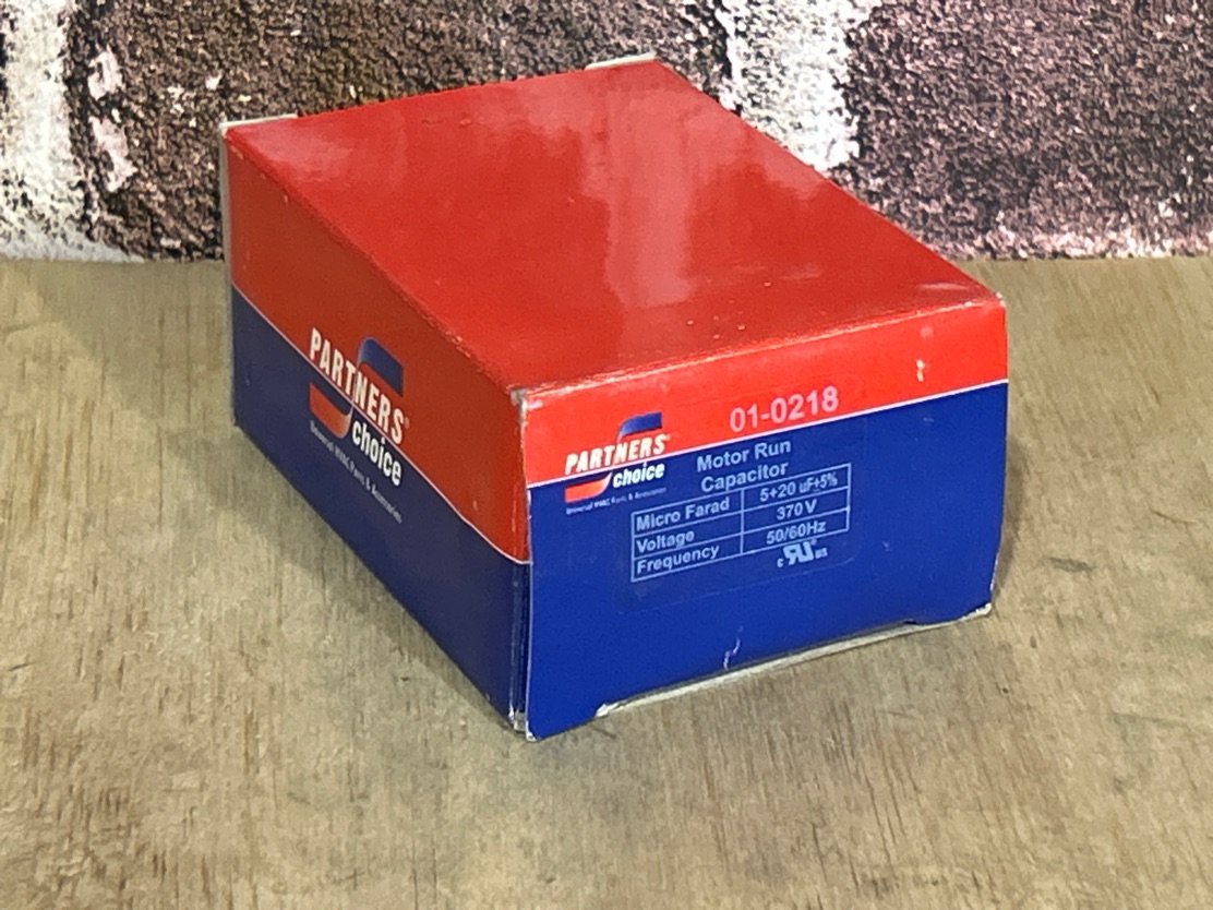 370 Vac, 20+5MFD 50/60 Hz, Oval Capacitor