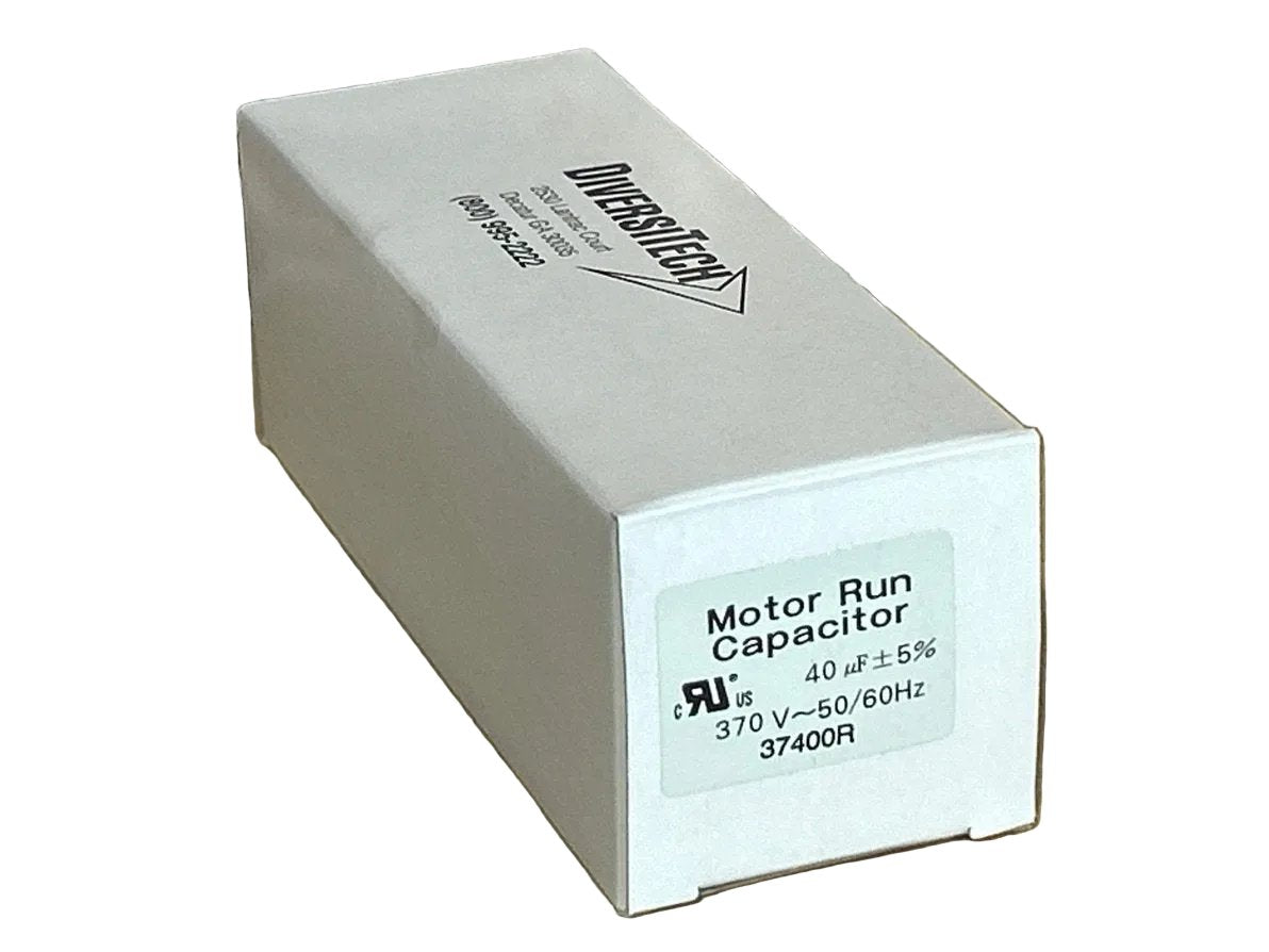 370 Vac, 40MFD 50/60 Hz, Round Capacitor
