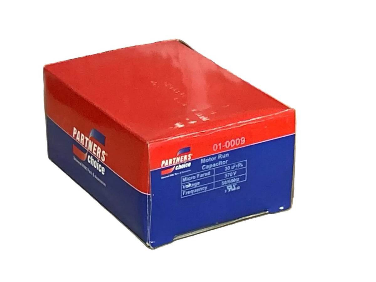 370 Vac, 30MFD 50/60 Hz, Oval Capacitor