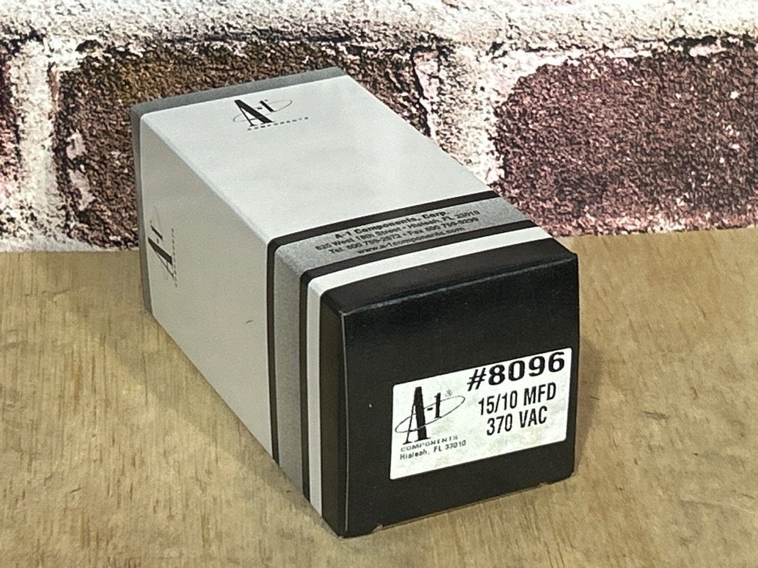 370 Vac, 15+10MFD 50/60 Hz, Oval Capacitor