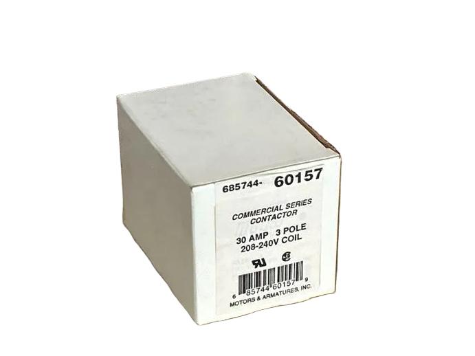 208/240 V, 50/60 Hz, 30 Amps 3 Pole Contactor