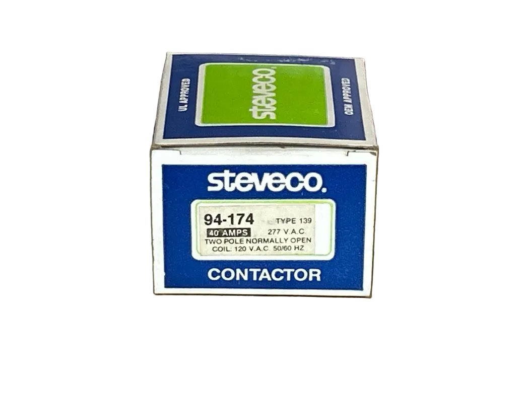 120 V, 50/60 Hz, 40 Amps 2 Pole Contactor