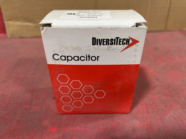 440 Vac, 20MFD 50/60 Hz, Oval Capacitor
