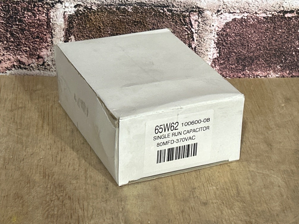 370 Vac, 80MFD 50/60 Hz, Oval Capacitor