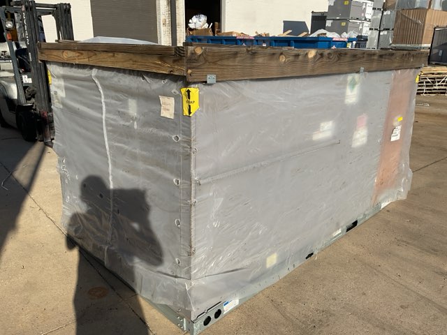 12.5 Ton Two-Stage Convertible Packaged Heat Pump Unit, 10.6 EER, 208-230/60/3, R410A
