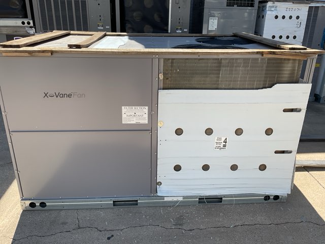 6 Ton Two-Stage Convertible Packaged Heat Pump Unit, 12.6 EER, 460/60/3, R410A