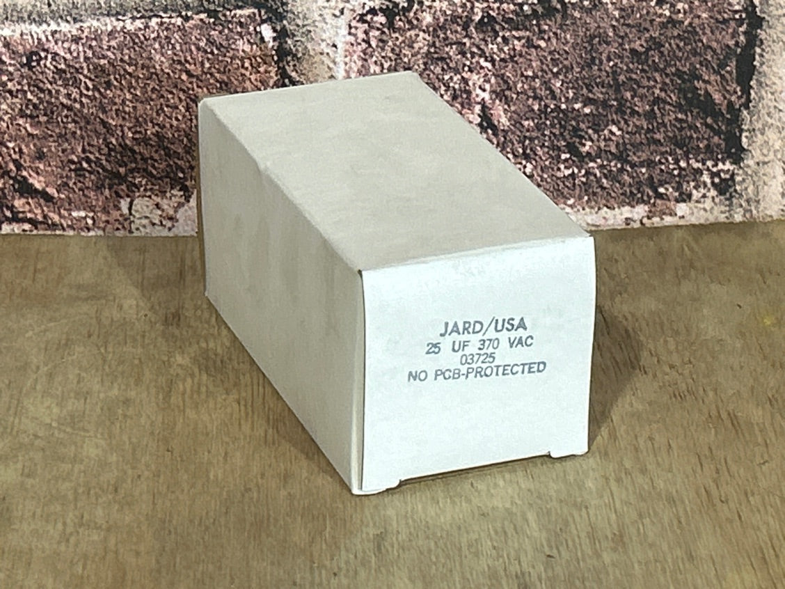 370 Vac, 25MFD 50/60 Hz, Round Capacitor