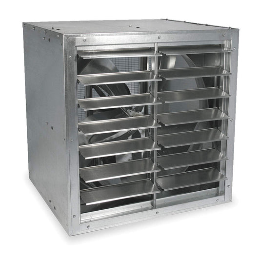 36"-DIA. CAPACITOR-START 115/208-230V CABINET EXHAUST FAN
