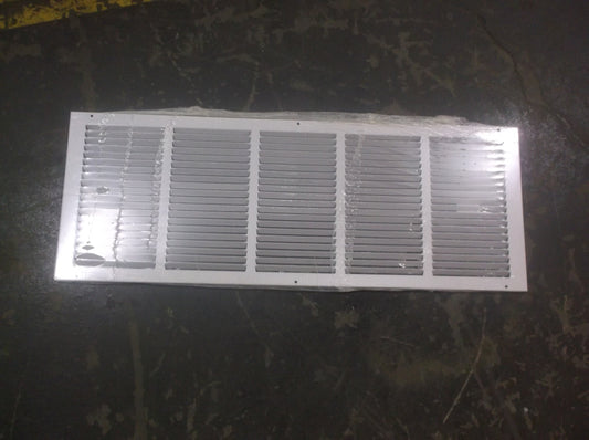 24" X  8" CEILING STAMPED FACE RETURN GRILLE