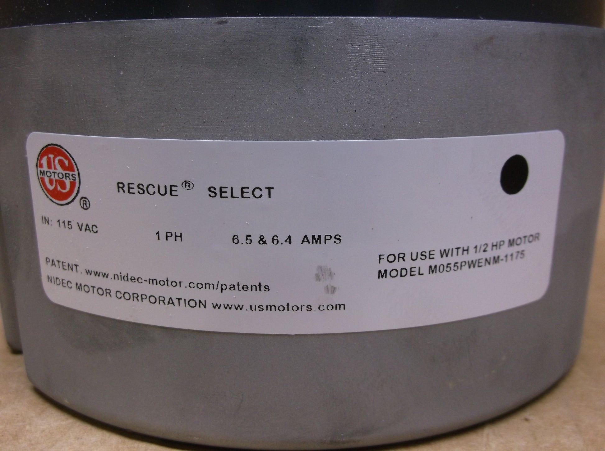 1/2-1/3HP RESCUE SELECT STANDARD ECM PROGRAMMABLE DIRECT DRIVE BLOWER MOTOR 115/50-60/1 RPM:1050/VARIABLE SPEED