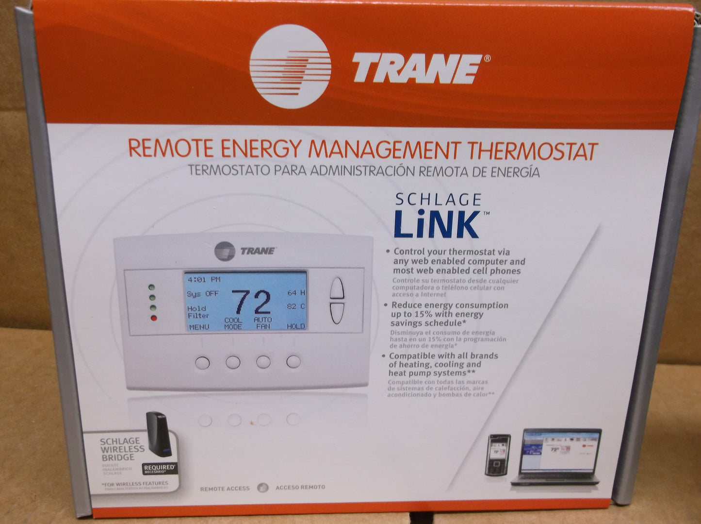 7 DAY PROGRAMMABLE HEATING/COOLING THERMOSTAT