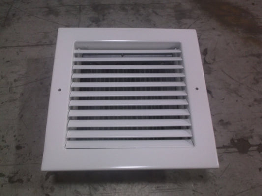 8 X 8" SUPPLY GRILLE  SURFACE MOUNT WITH DAMPER