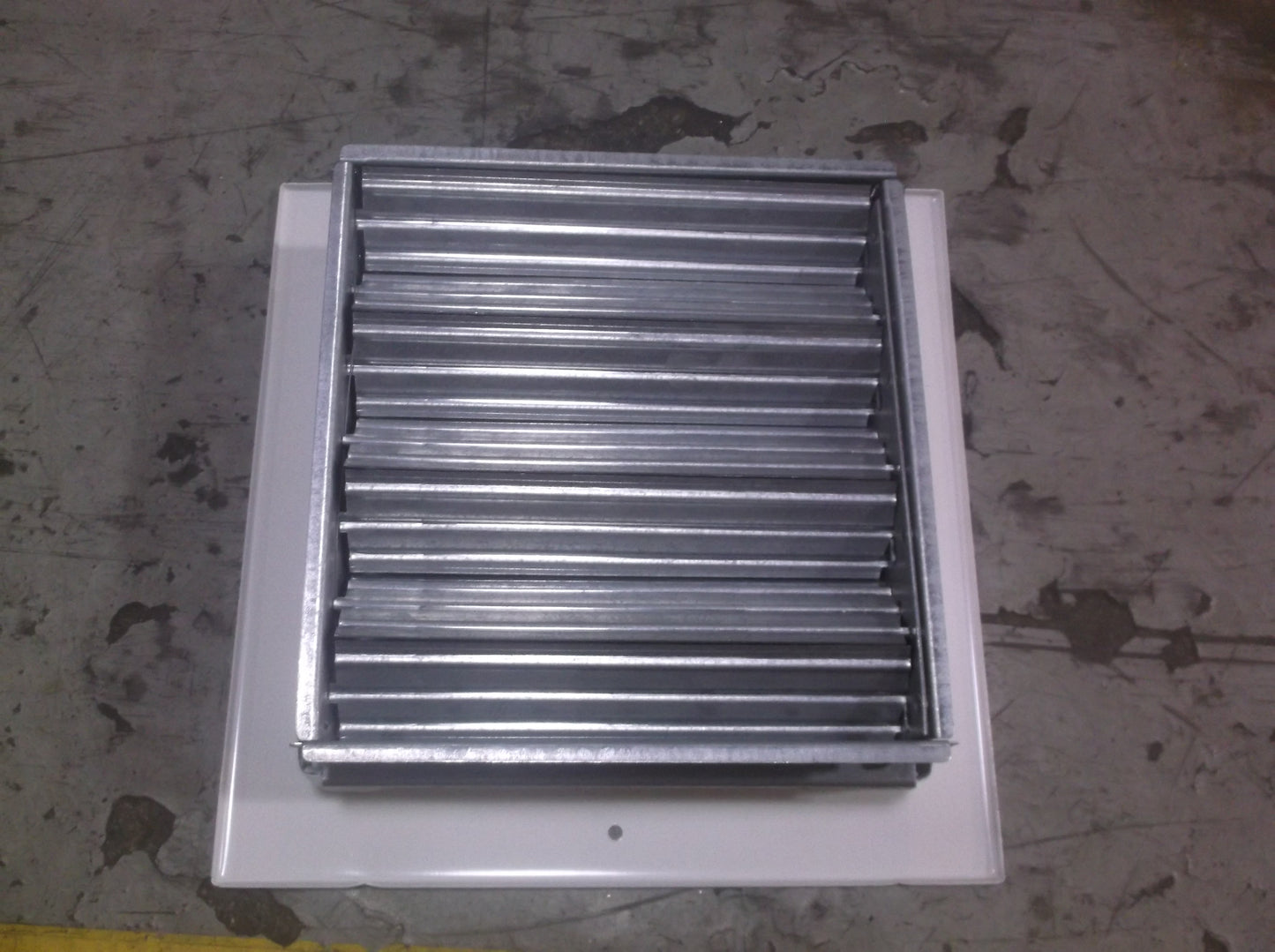 8 X 8" SUPPLY GRILLE  SURFACE MOUNT WITH DAMPER