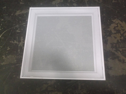24" X 24" PERFORATED CEILING LAY IN T-BAR RETURN DIFFUSERS