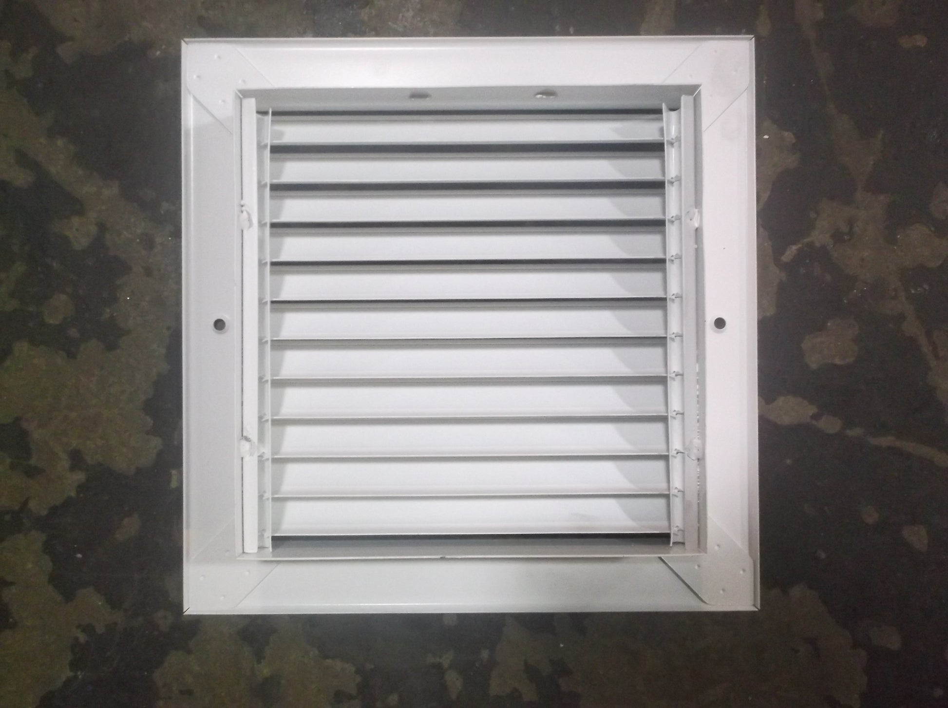 8" X 8" STEEL/WHITE SURFACE MOUNTED RETURN GRILLES