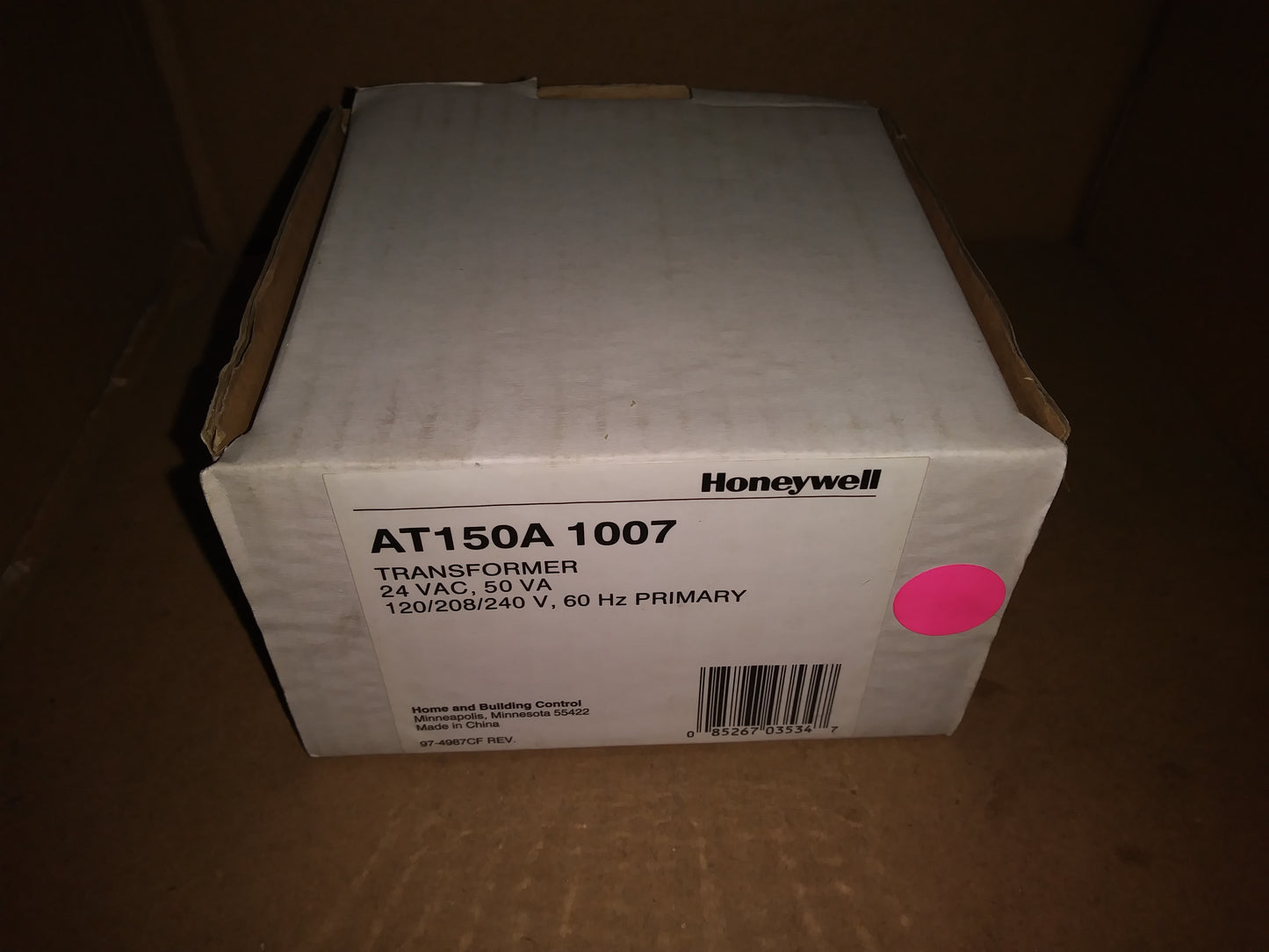 50 VA 4-WIRE TRANSFORMER/W FOOT MOUNTING, 120/208/240 VOLTS PRIMARY/24V SEC