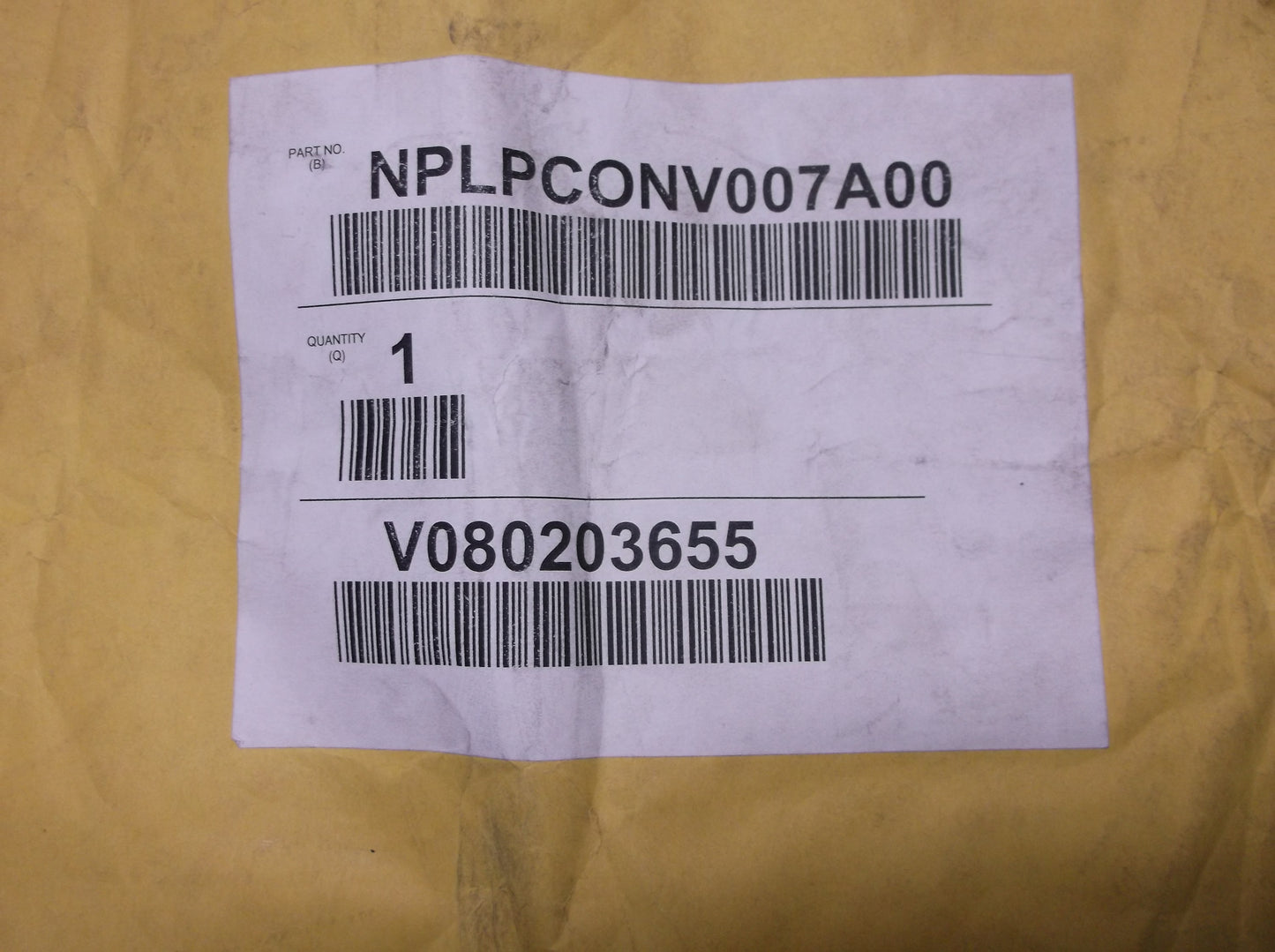 CONVERSION KIT FROM NATURL GAS TO PROPANE GAS FOR MODEL PGN 2 TO 5 TON UNITS