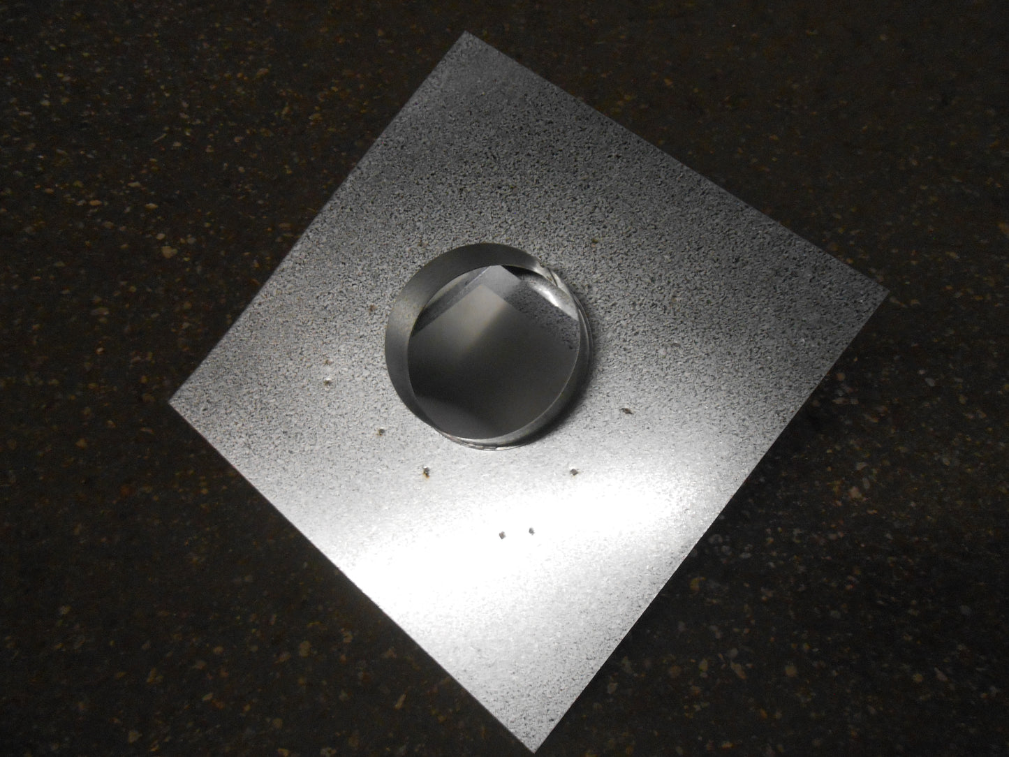 6" ROOF MOUNT EXHAUST VENT WITH DAMPER