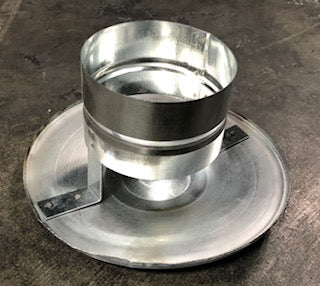 4" STAINLESS TRIPLE WALL ALL FUEL RAIN CAP