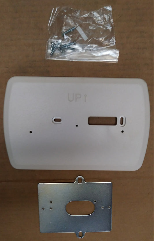 MOUNTING PLATE ASSEMBLY, INCLUDES WALL PLATE, ADAPTOR PLATE AND SCREWS