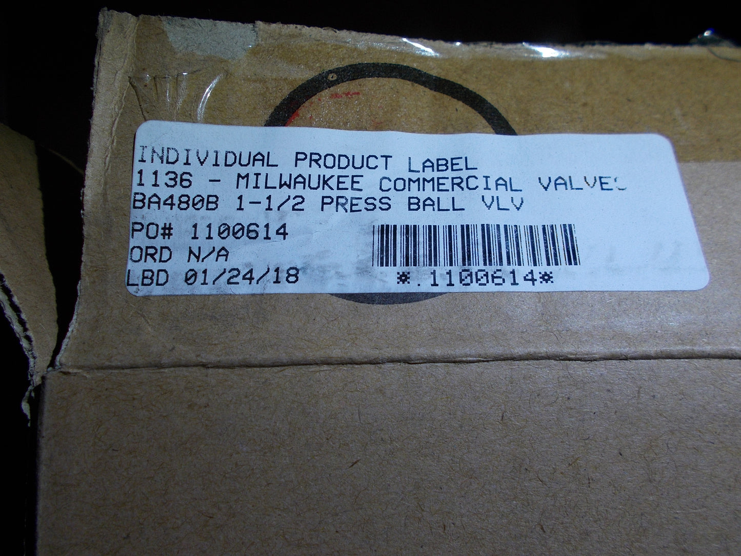 ULTRA PRESS 1 1/2" BRASS PRESS BALL VALVE