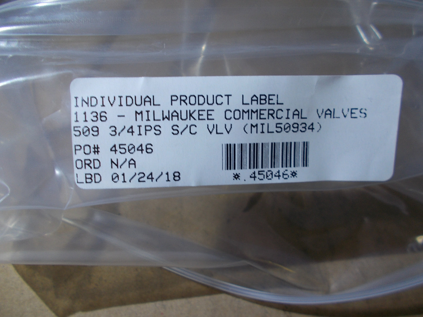 3/4" F.P.T. BRONZE IPS SWING CHECK VALVE