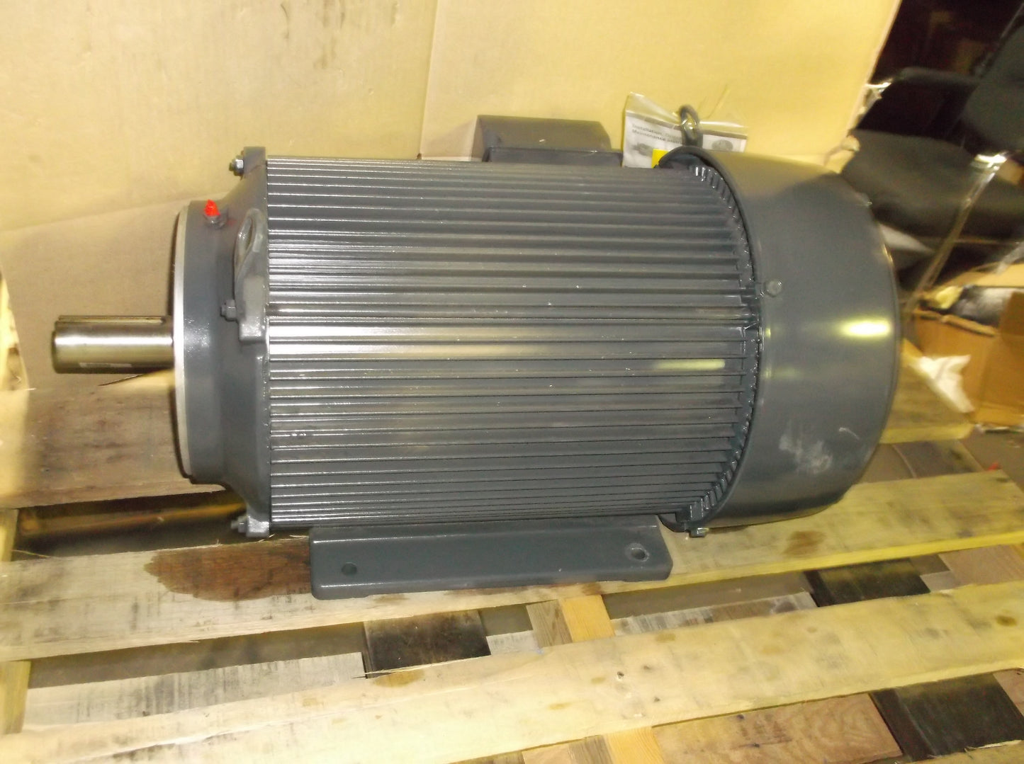 20HP GENERAL PURPOSE NEMA PREMIUM EFFICIENT MOTOR, 208-230-460/50-60/3 RPM:3530/1-SPEED