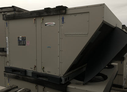 5 TON "STRATEGOS" SERIES DOWNFLOW 2-STAGE GAS/HIGH EFFICIENCY ELECTRIC COOLING BELT DRIVEN PACKAGED ROOFTOP UNIT, 80% 15.5 SEER 460/60/3 R-410A CFM:1650