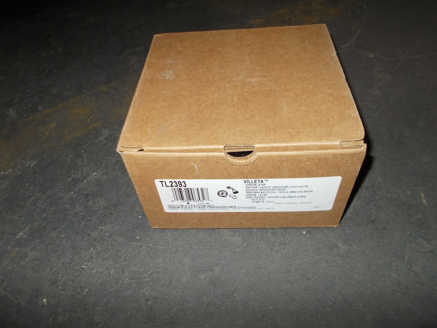 SINGLE HANDLE TUB AND SHOWER TRIM