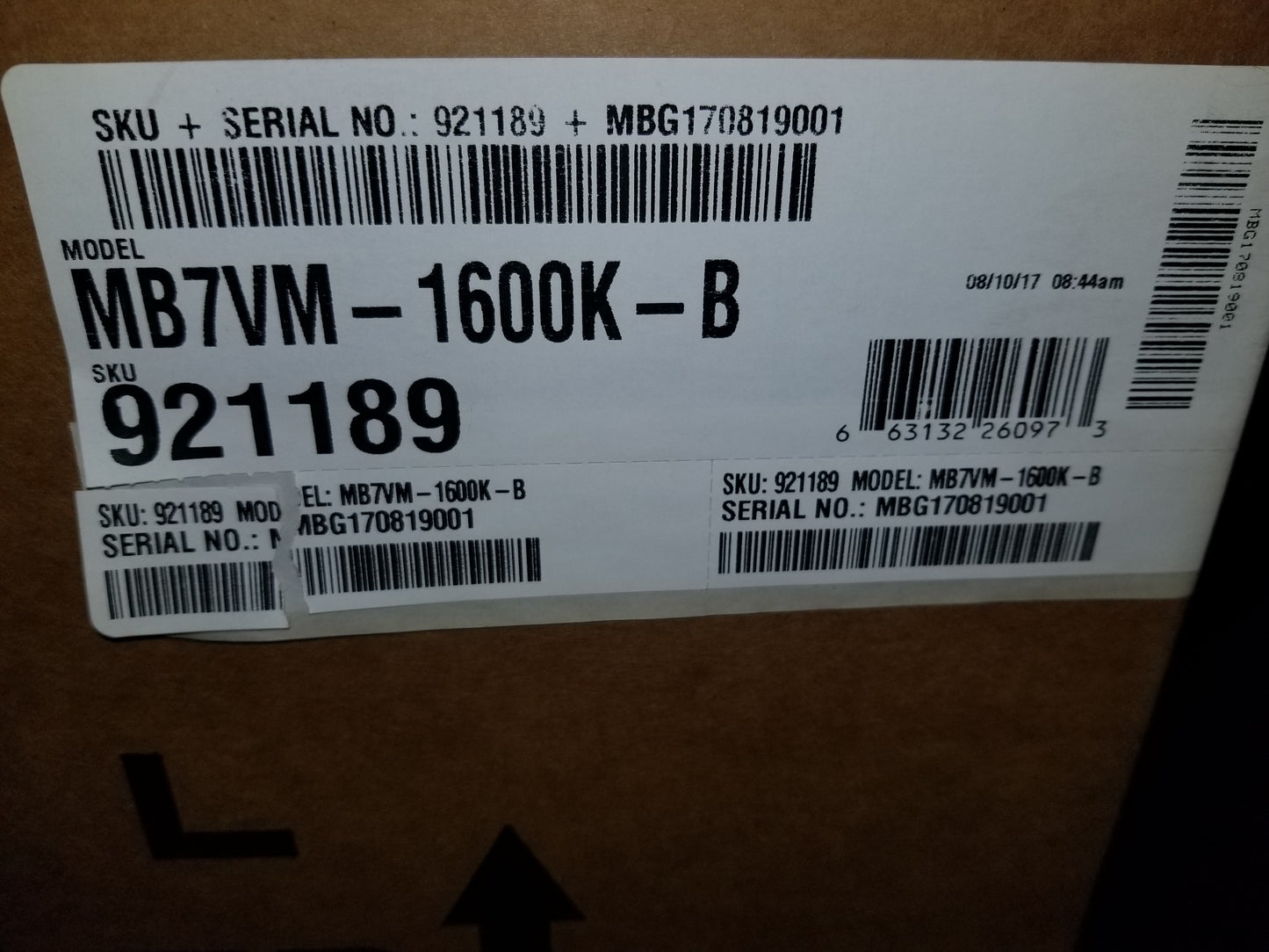4 TON AC/HP MULTI-POSITION VARIABLE SPEED ECM BASED MODULAR BLOWER/LESS COIL, 208-240/60/1 CFM:1600