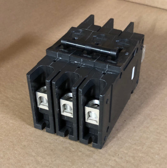 3 POLE 15.1 AMP "219 MULTI-POLE" SERIES HYDRAULIC MAGNETIC CIRCUIT BREAKER PROTECTOR/FOR MANUAL CONTROLLER APPLICATIONS, 600/60-50/1 OR 3