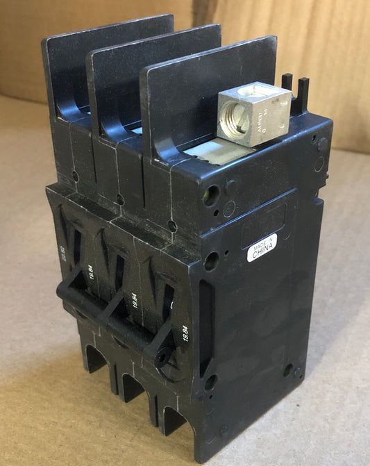 3 POLE 19.84 AMP "219 MULTI-POLE" SERIES HYDRAULIC MAGNETIC CIRCUIT BREAKER PROTECTOR/FOR MANUAL CONTROLLER APPLICATIONS, 480/60-50/1 OR 3