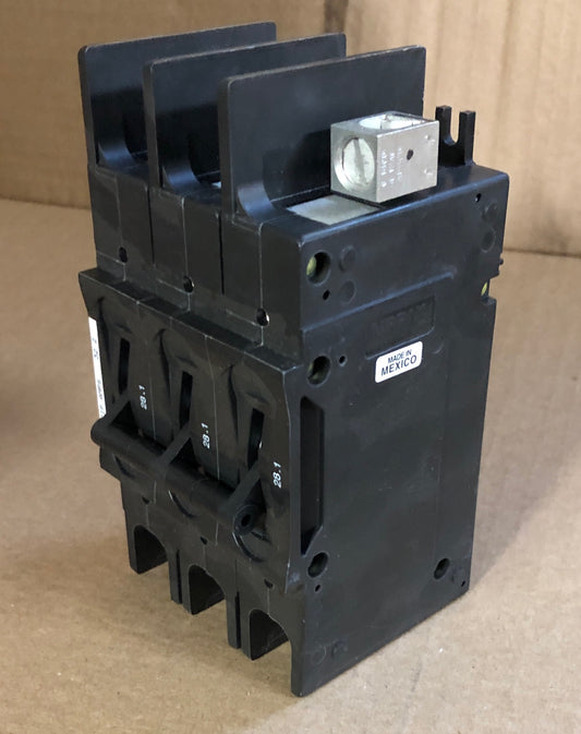 3 POLE 28.1 AMP "219 MULTI-POLE" SERIES HYDRAULIC MAGNETIC CIRCUIT BREAKER PROTECTOR/FOR MANUAL CONTROLLER APPLICATIONS, 480/60-50/1 OR 3