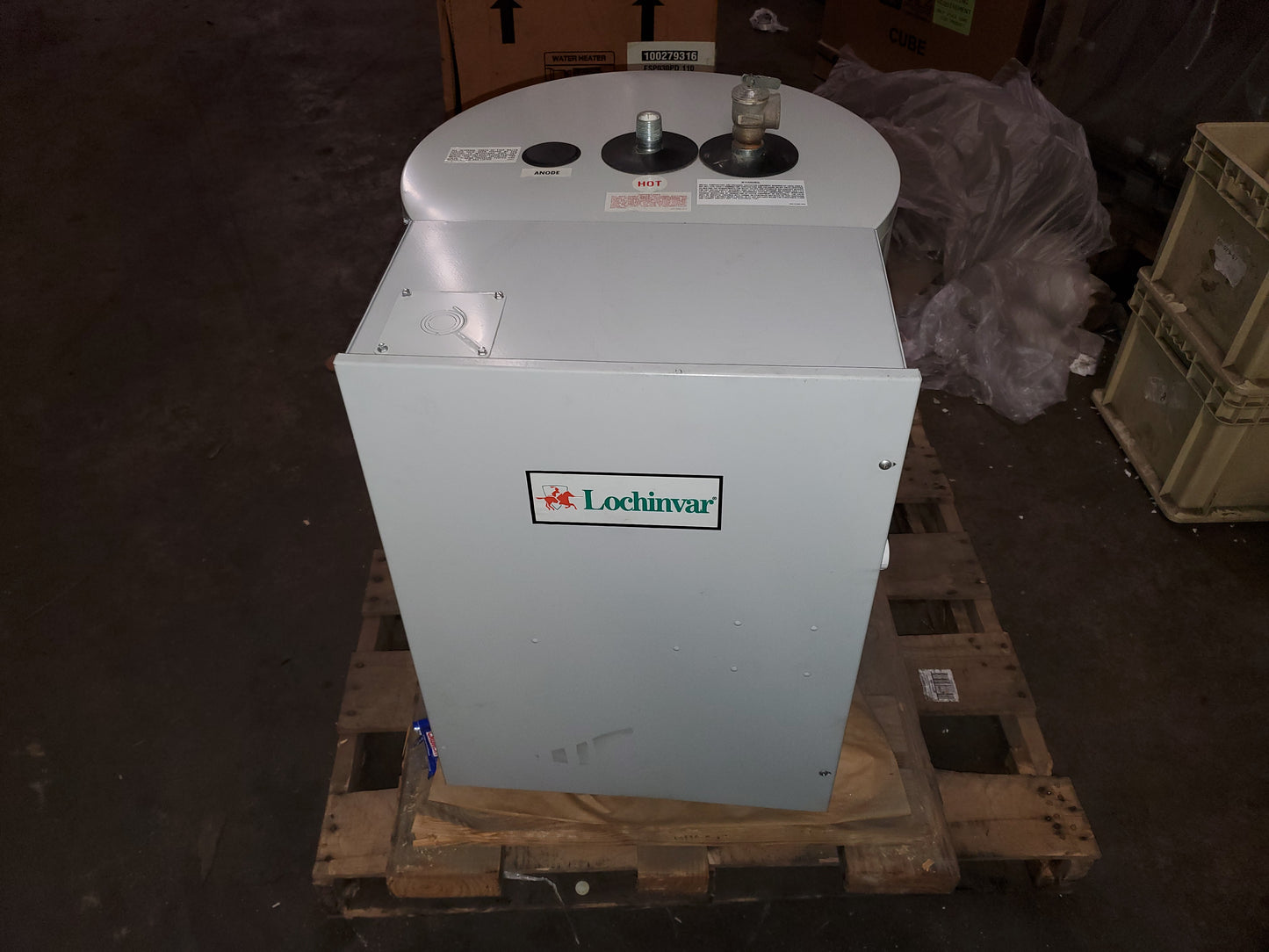 20 GALLON COMMERCIAL ELECTRIC WATER HEATER, 208/60-50/3