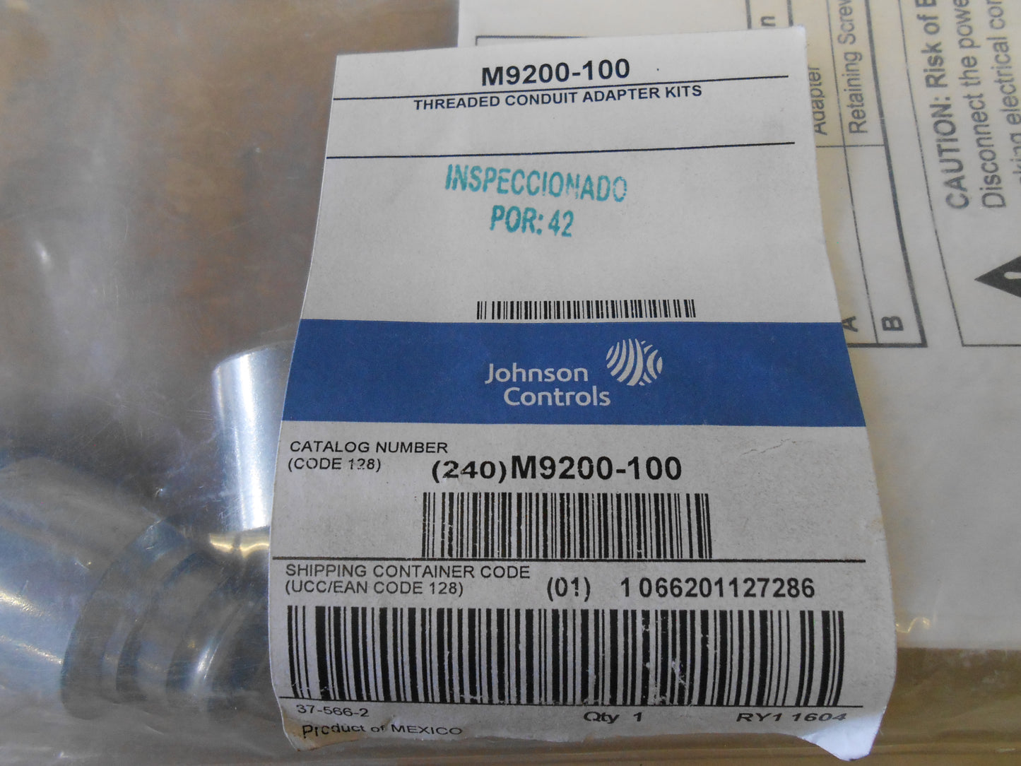 1/2" THREADED CONDUIT ADAPTER KIT