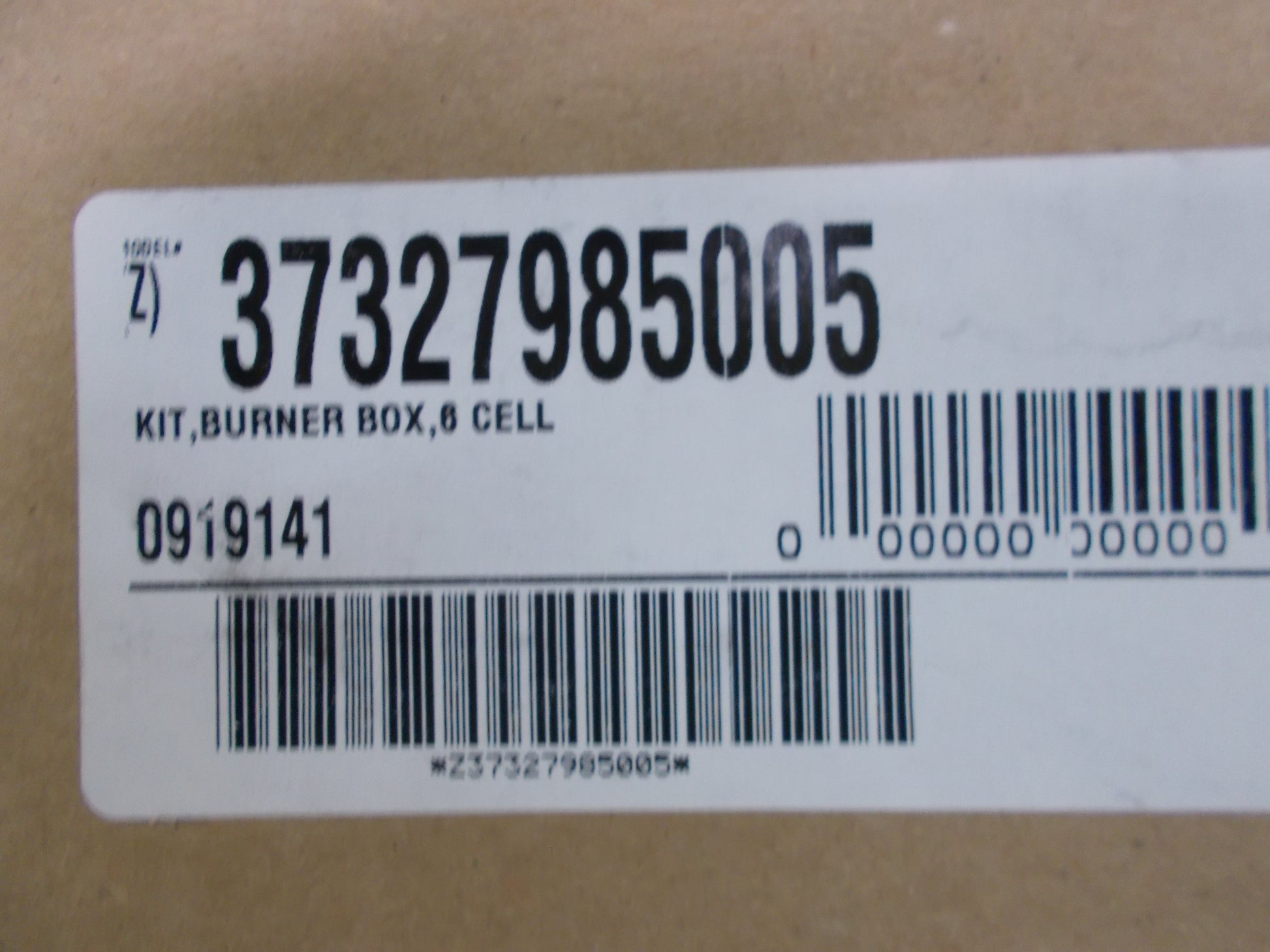 BURNER BOX KIT 6 CELL
