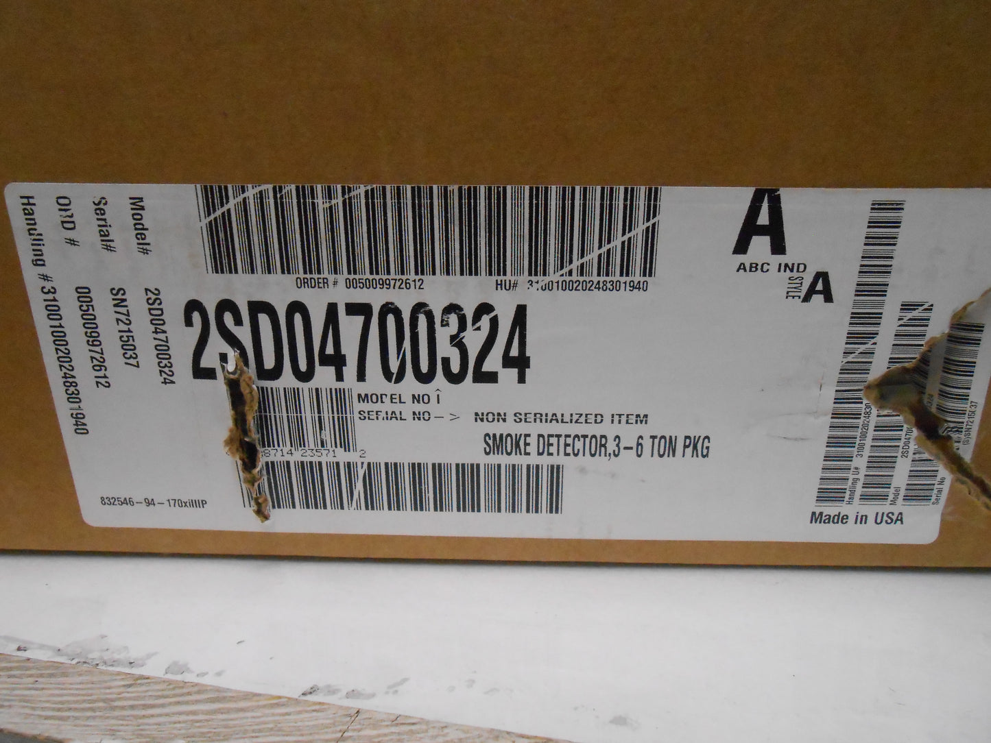 SMOKE DETECTOR ACCESSORY KIT