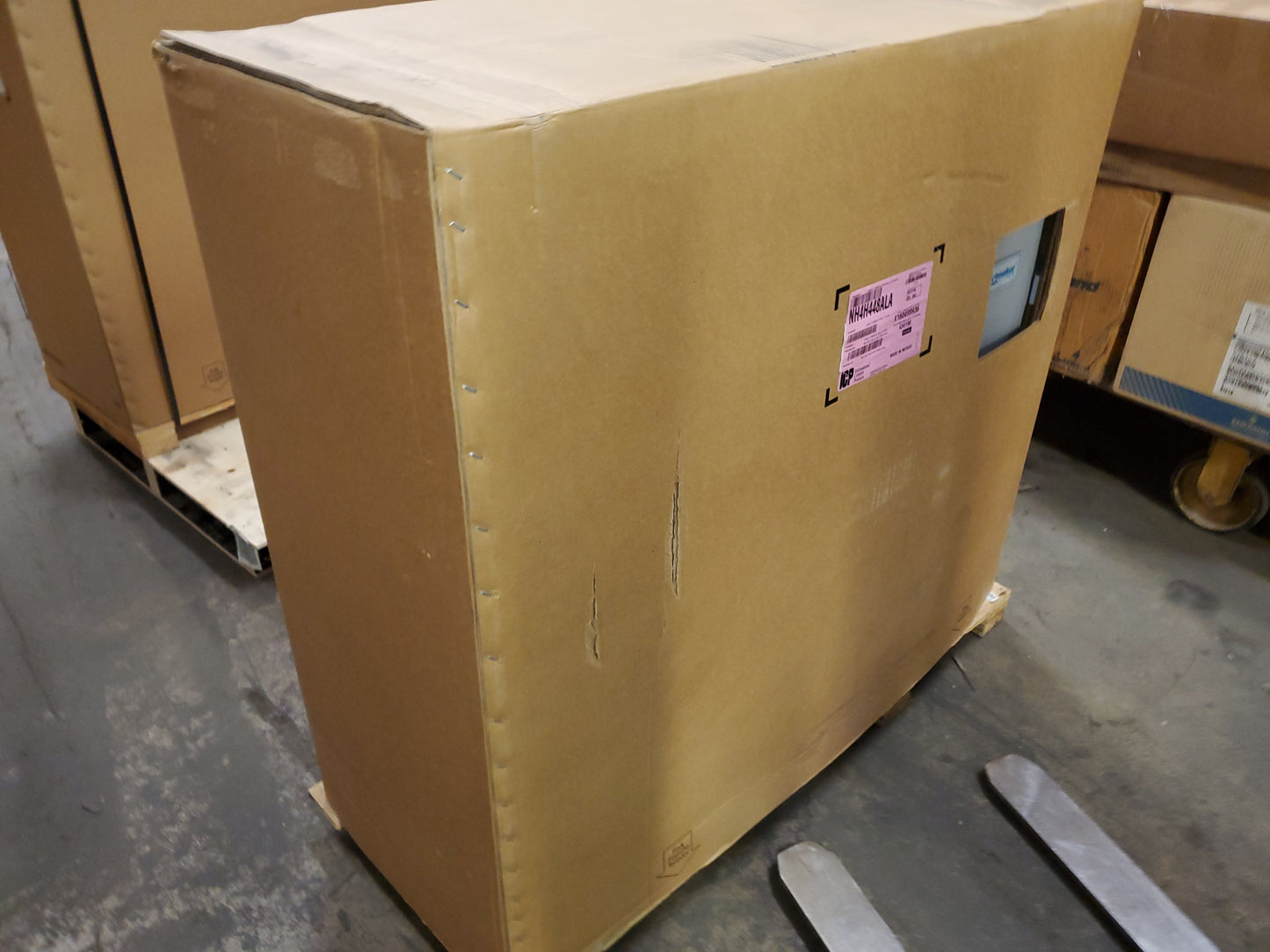 4 TON HORIZONTAL DISCHARGE HEAT PUMP, 14 SEER 460/60/3 R-410A
