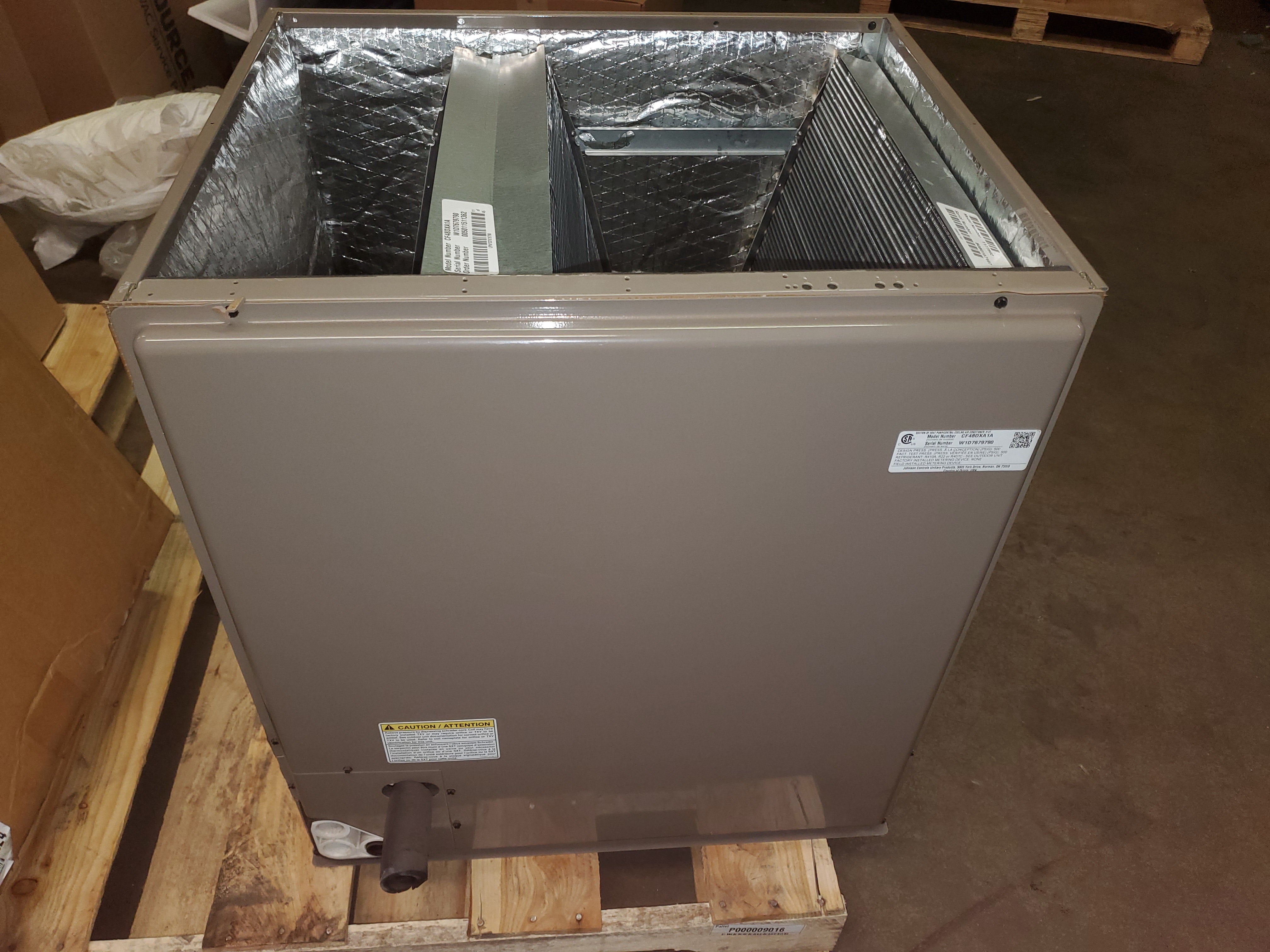 4 Ton Achp Cf Series Upflowdownflow Cased Aluminum N Flex Coil Surplus City Liquidators 9112