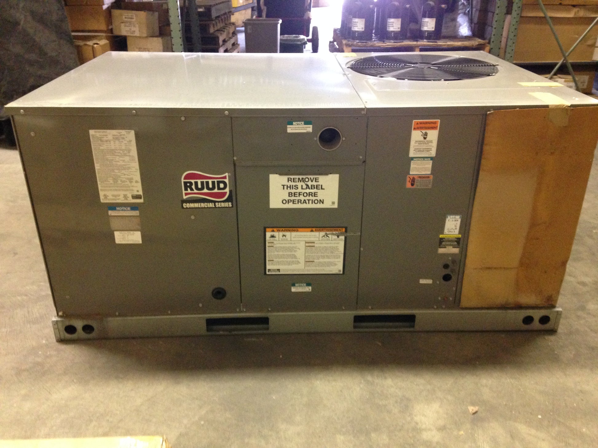 3 TON "COMMERCIAL CLASSIC" GAS/ELECTRIC CONVERTIBLE PACKAGED UNIT, 13 SEER 81% 460/60/3 R-410A
