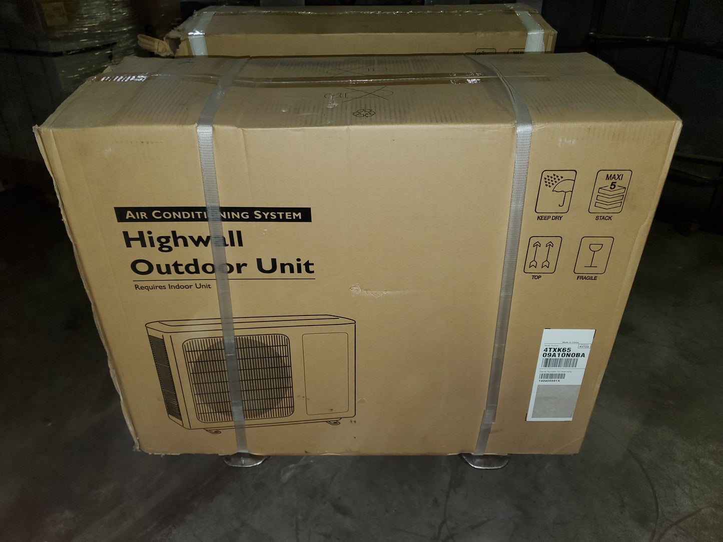 9,000 BTU SINGLE-ZONE OUTDOOR HEAT PUMP DC INVERTER MINI SPLIT UNIT, 16 SEER 208-230/60/1 R-410A