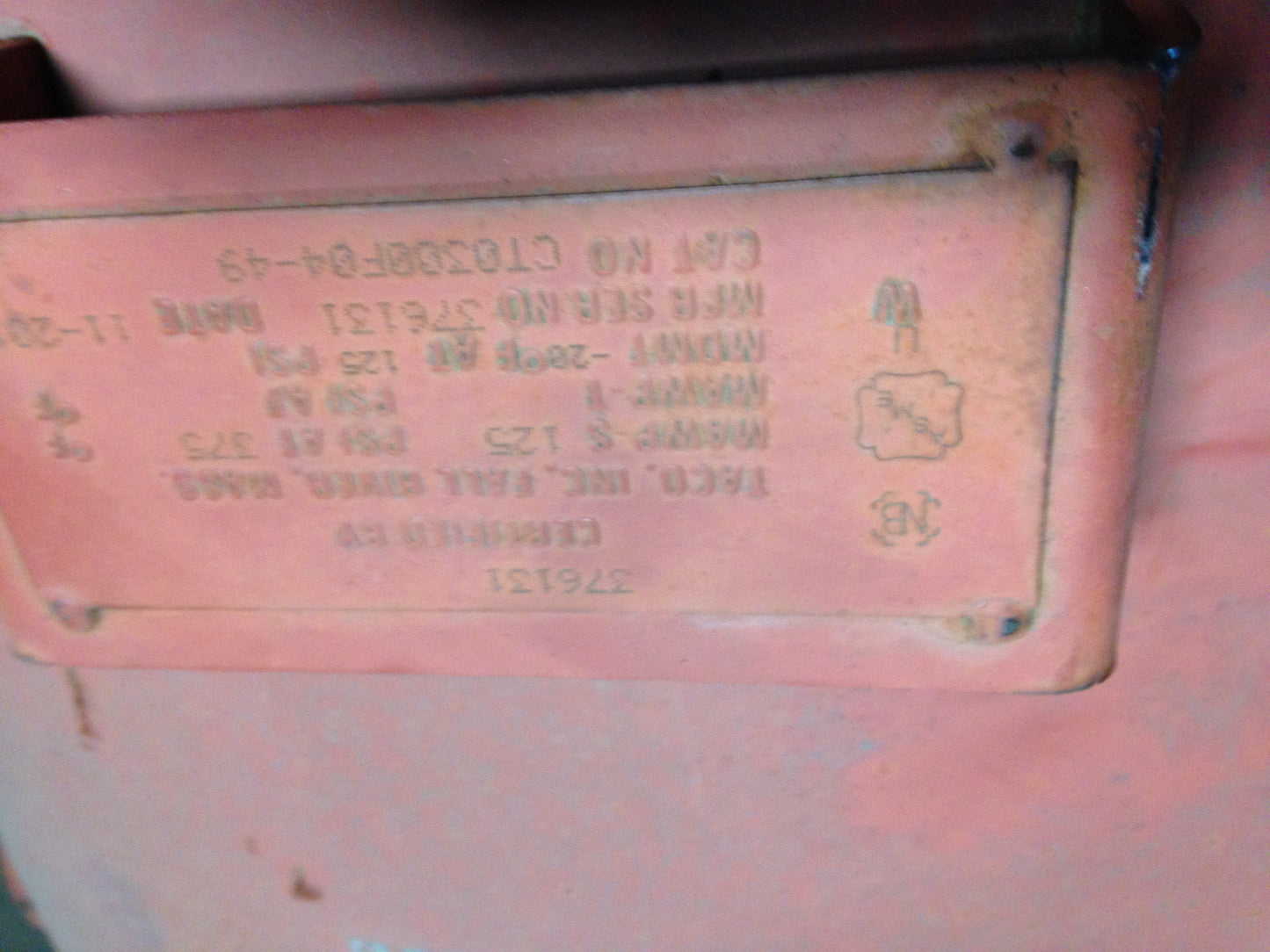 300 GALLON CT EXPANSION TANK / LESS BLADDER