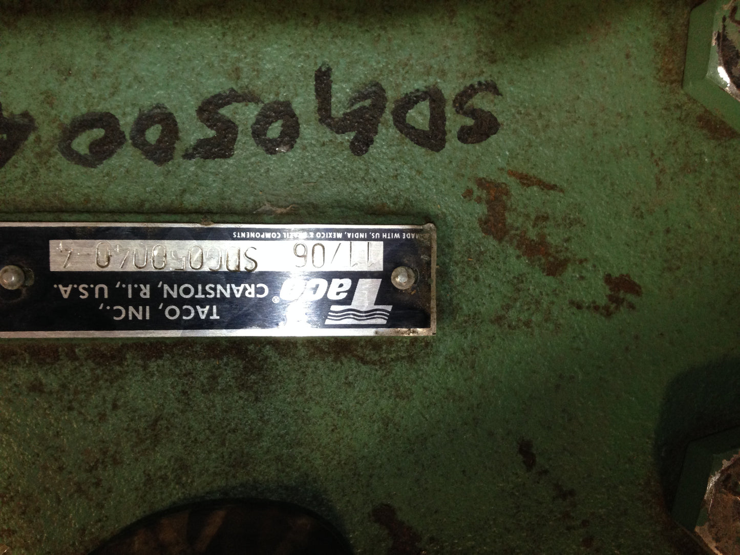 5"GROOVED X 4"FLANGED REAR SUCTION DIFFUSER STRAINER