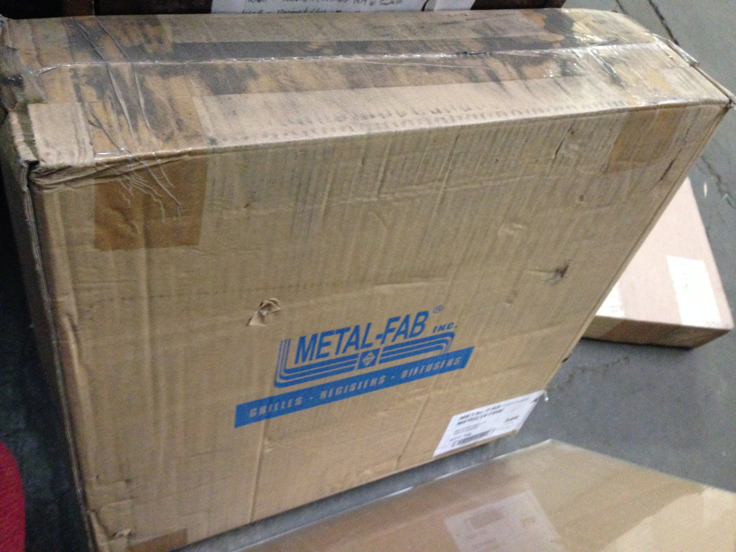 18" X 18" RETURN AIR GRILLE, WHITE