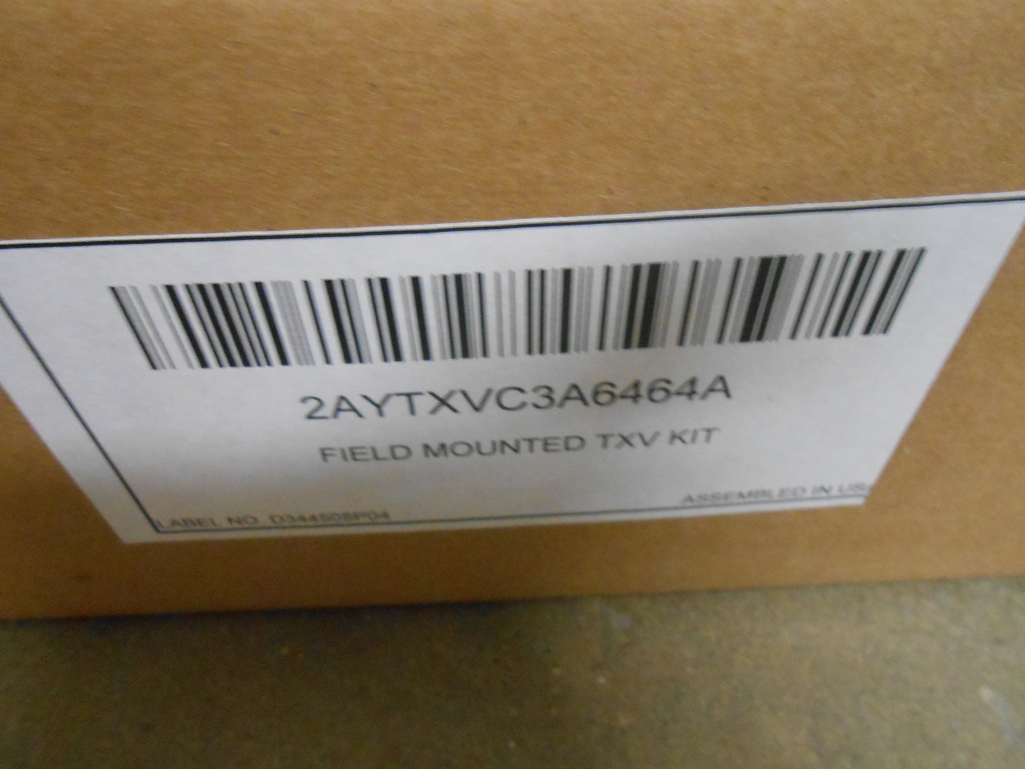 THERMOSTATIC EXPANSION VALVE KIT