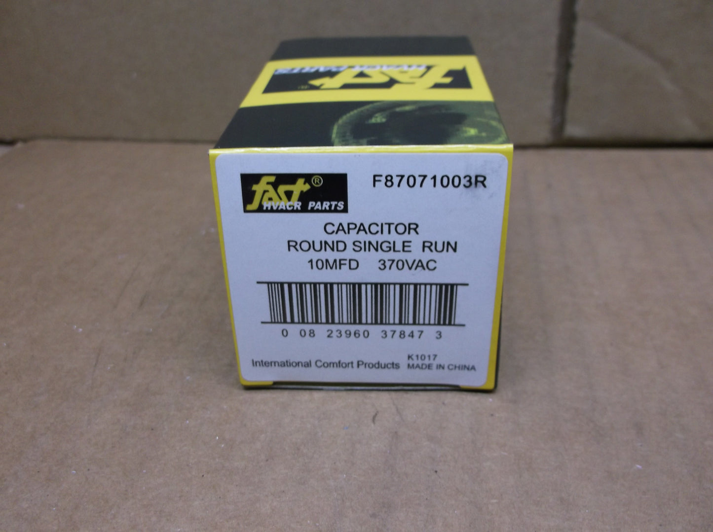 10 MFD X 370 VAC ROUND RUN CAPACITOR