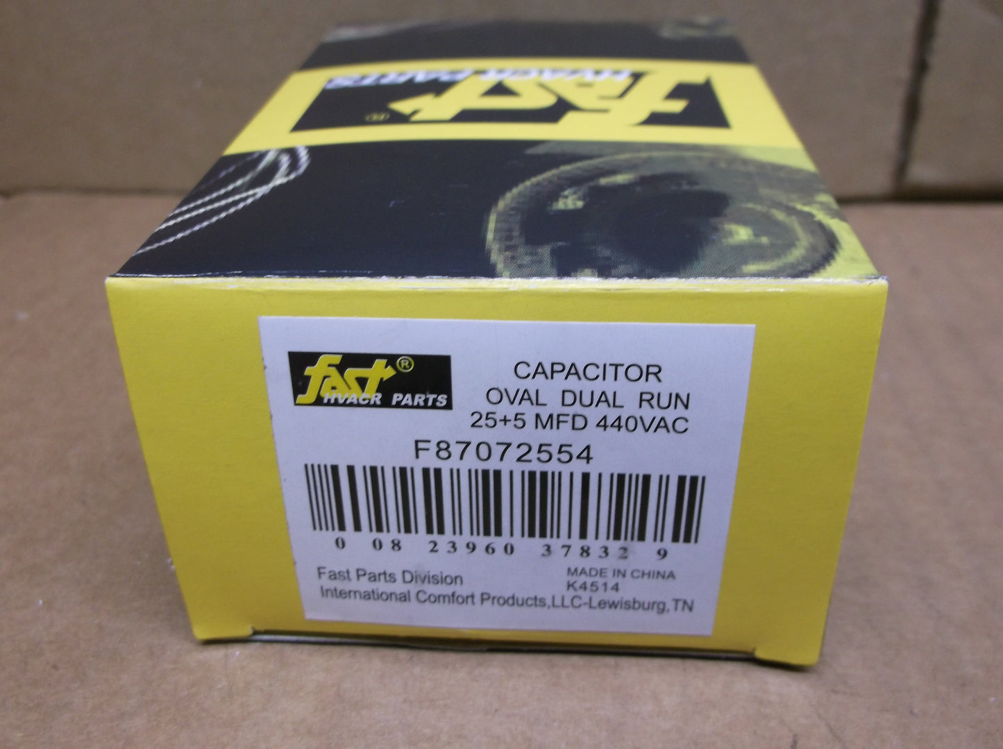 25+5 MFD X 440 VAC OVAL DUAL RUN CAPACITOR