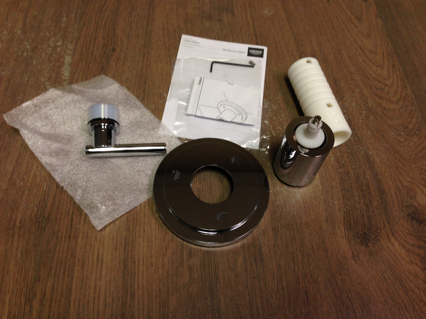 ATRIO 3 WAY DIVERTER TRIM WITH LEVER HANDLE, CHROME